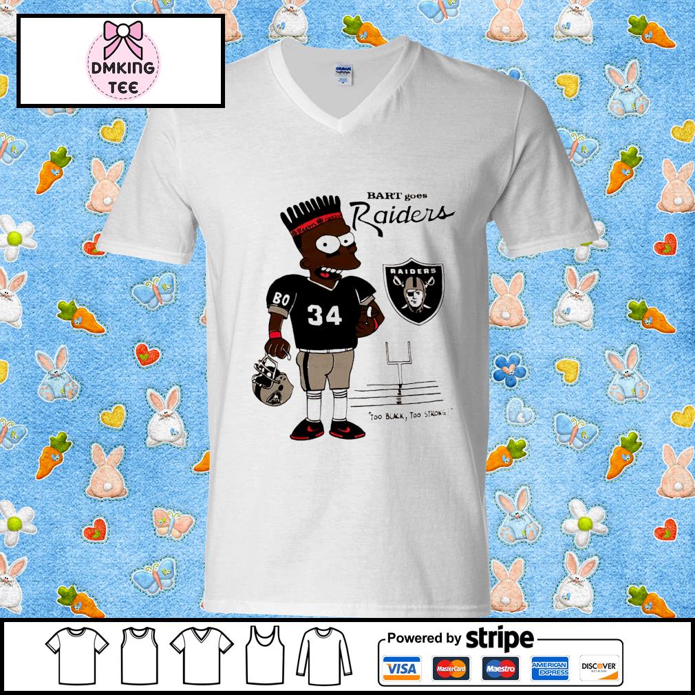 Bart Simpson goes Oakland Raiders shirt, hoodie, sweater, long sleeve and  tank top