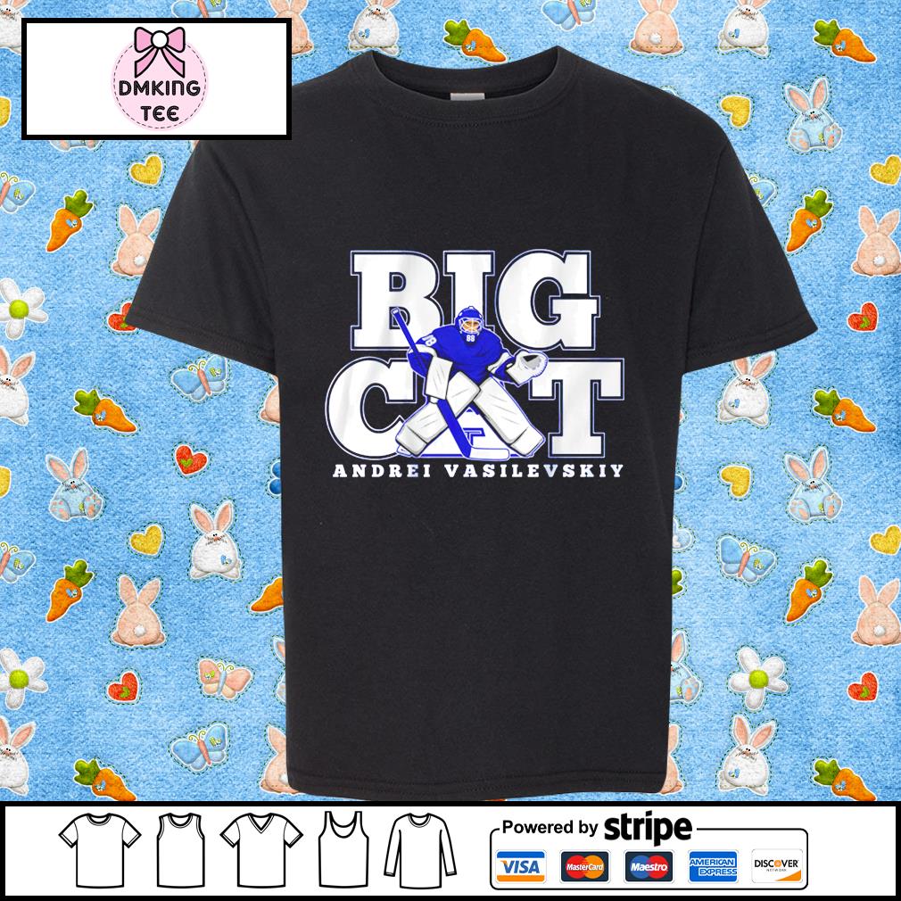 Premium Big cat andrei vasilevskiy shirt, hoodie, sweater, long sleeve and  tank top