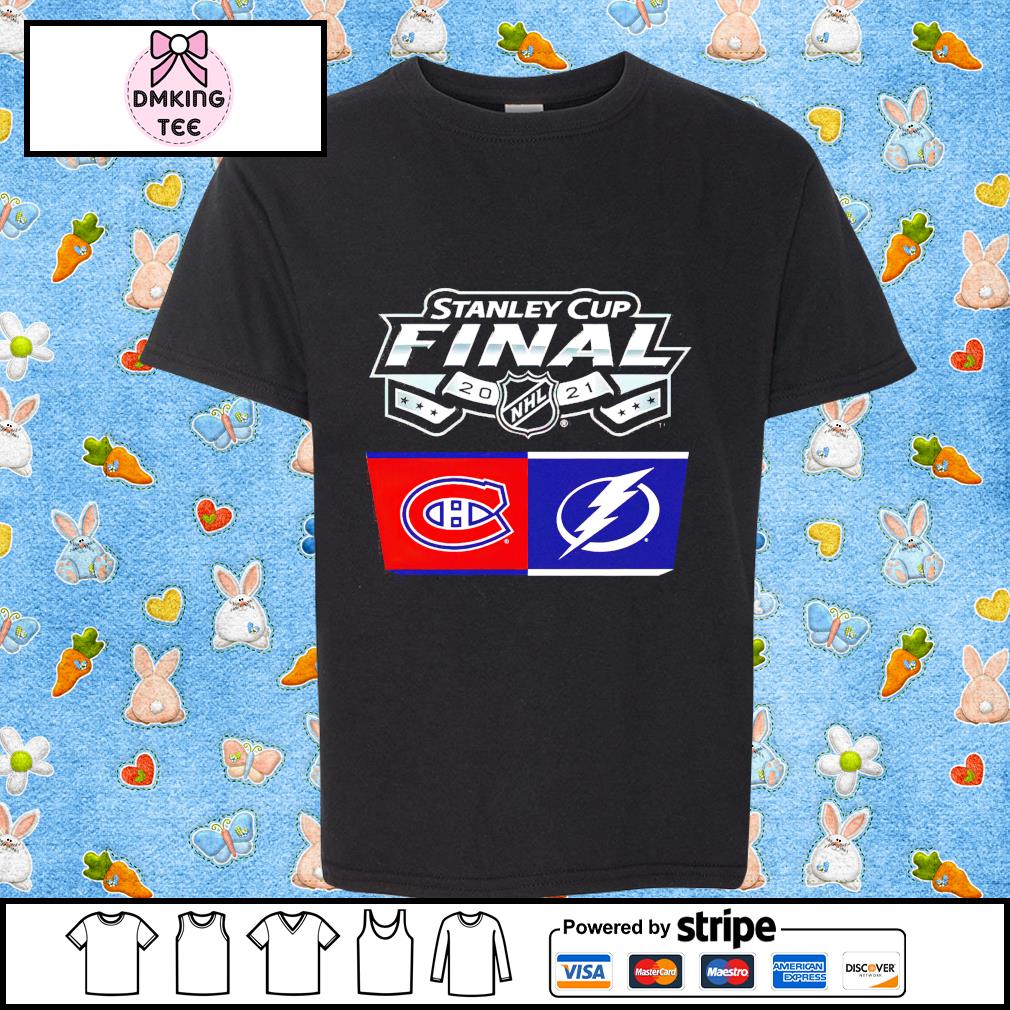 Stanley Cup Finals gear: Tampa Bay Lightning and Montreal