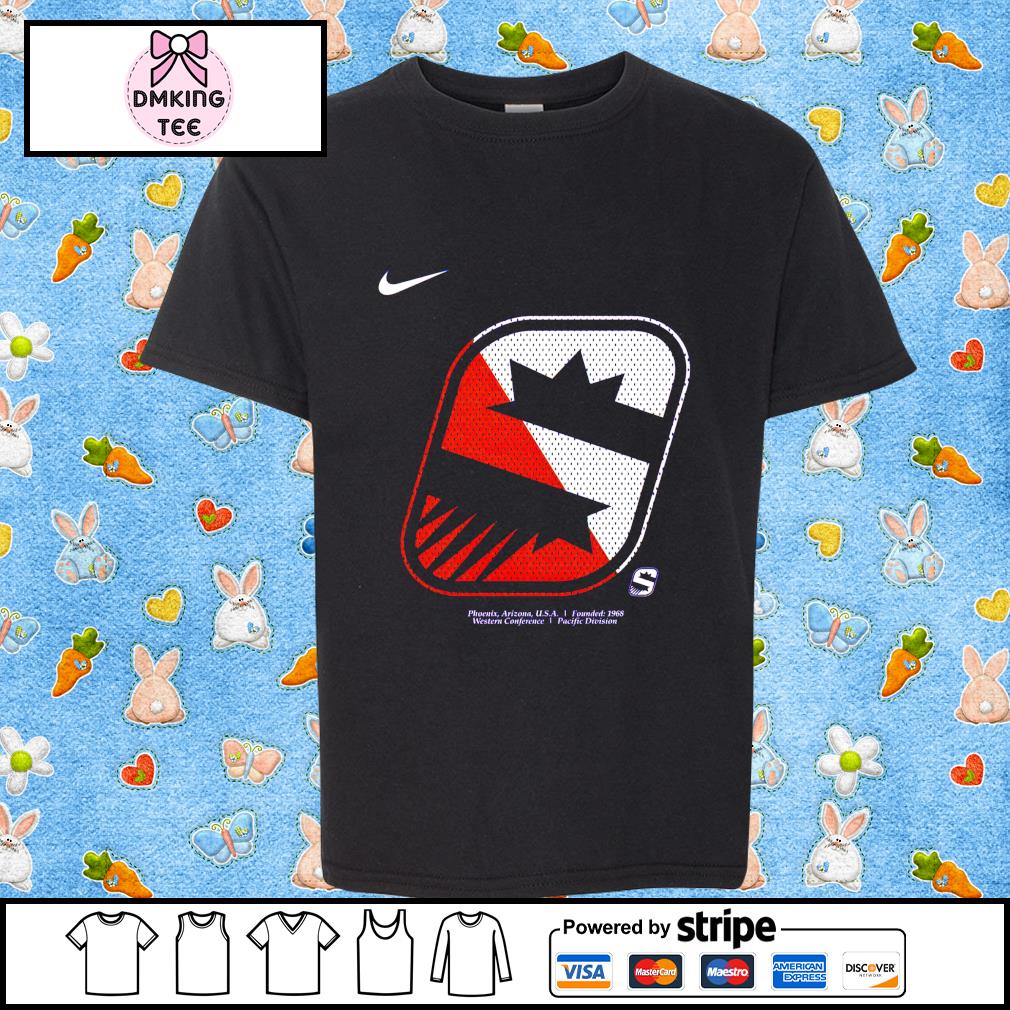 Dmkingtee - Nike Phoenix Suns Dri-FIT Split Logo shirt ...