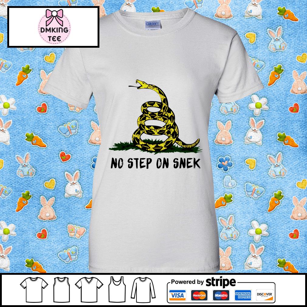 no step on snek t shirt