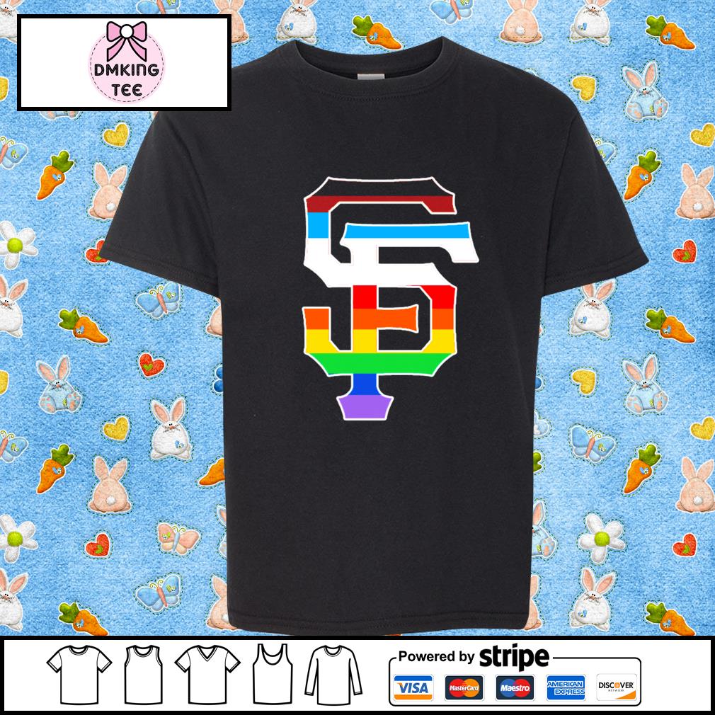 sf giants rainbow shirt