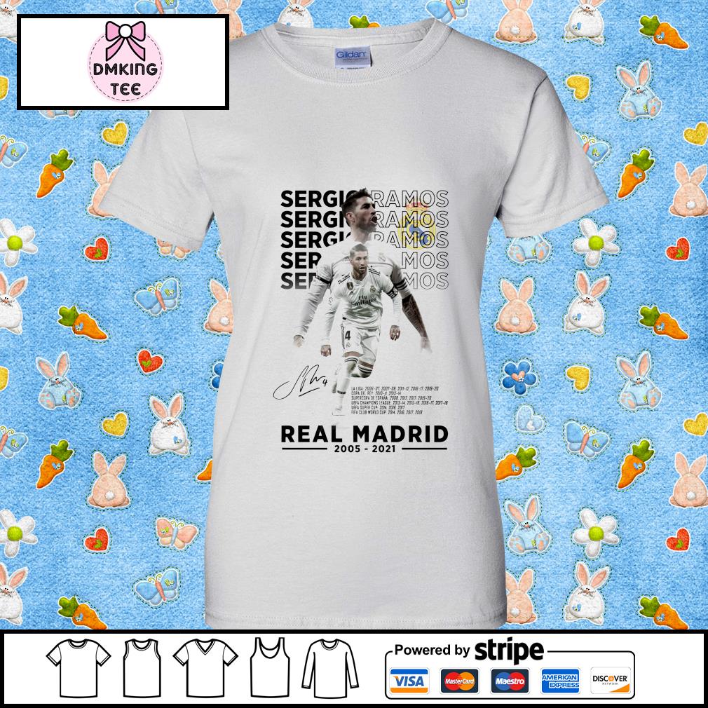 ramos real madrid shirt