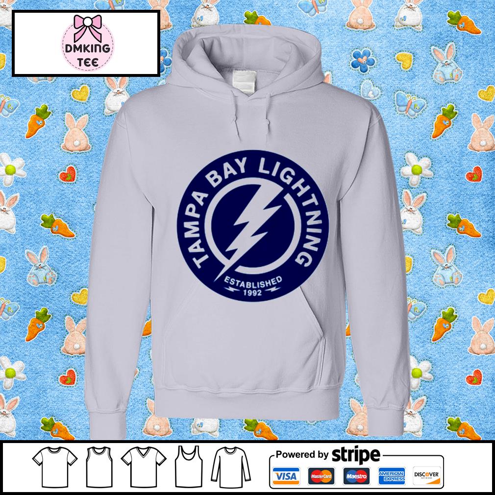 Tampa Bay Lightning logo est 1992 shirt, hoodie, sweatshirt and