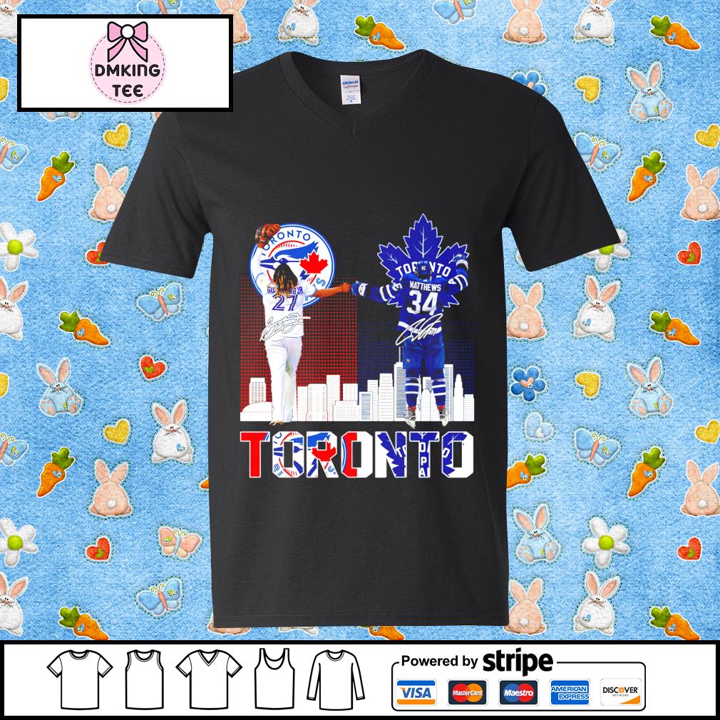 Vladimir Guerrero Jr. Men's Cotton T-shirt Toronto 
