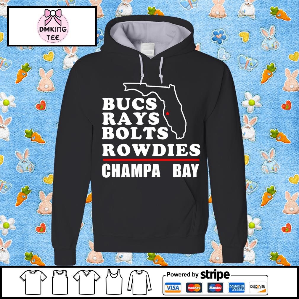 Bucs bolts rays shirt, hoodie, sweater, long sleeve and tank top