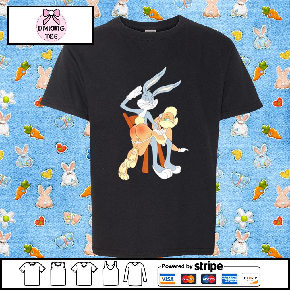 Naughty Bugs Bunny And Lola Butt Slap shirt, hoodie, sweater, long sleeve  and tank top