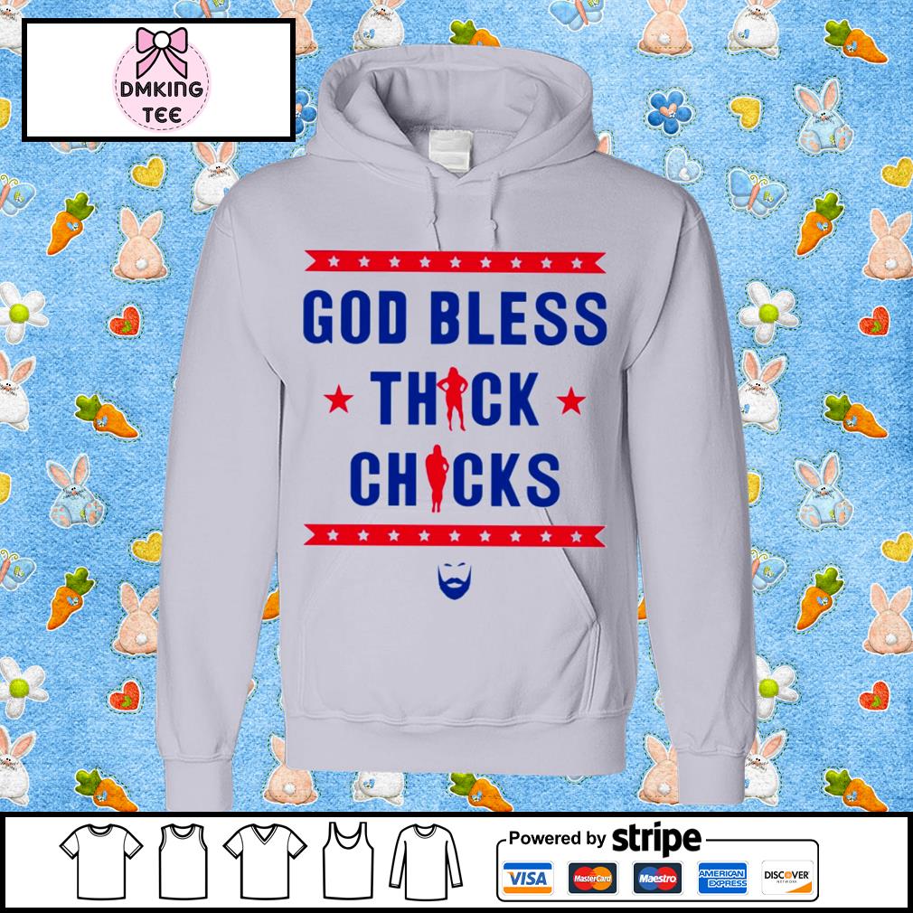 ginger billy god bless thick chicks t shirt