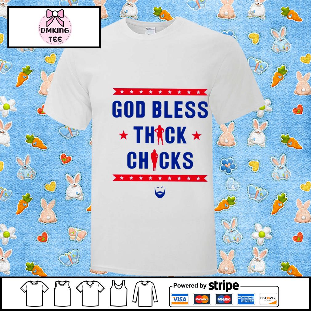 ginger billy god bless thick chicks t shirt