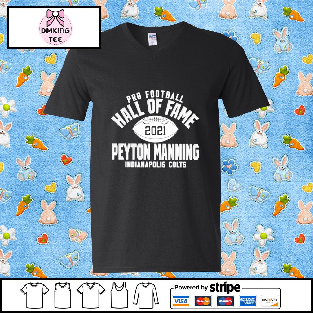 peyton manning hall of fame shirt