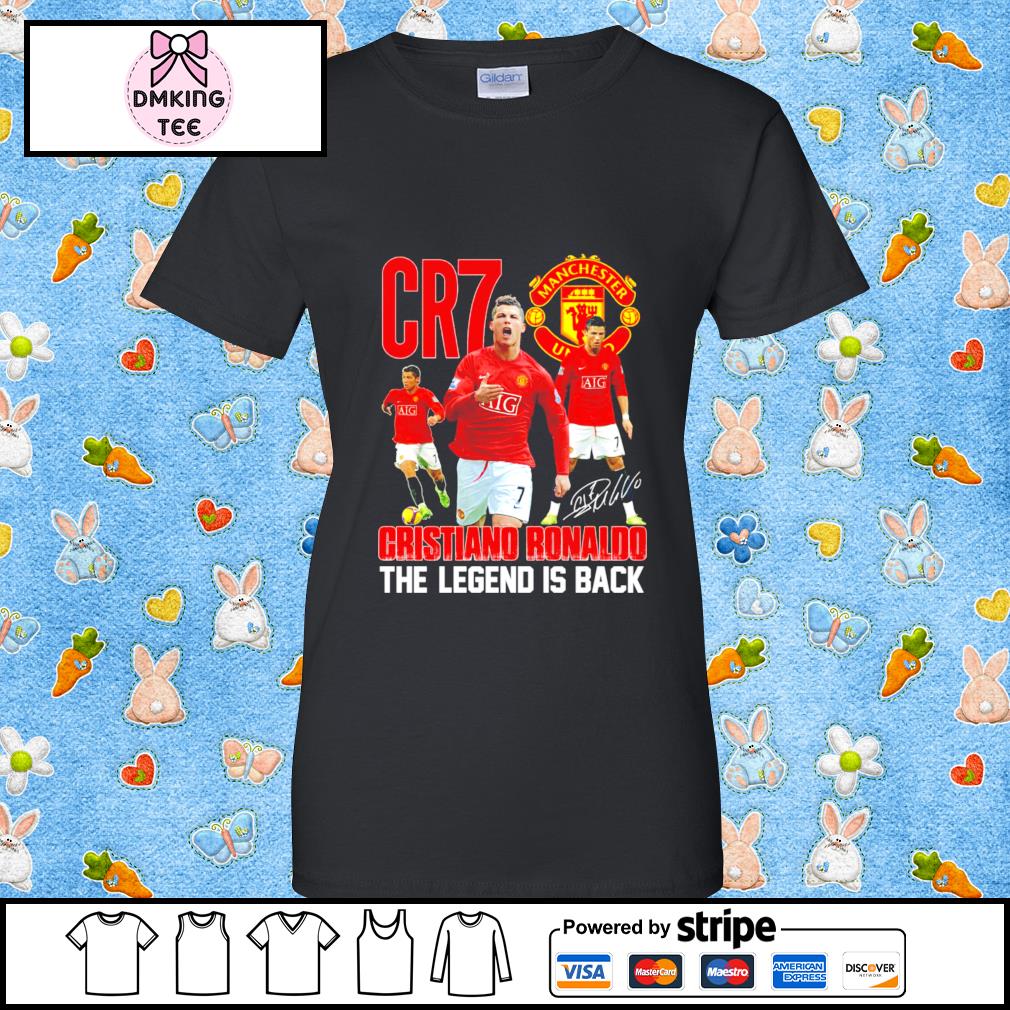 Ronaldo CR7 back to Man UTD shirt, hoodie, tank top, sweater and long  sleeve t-shirt