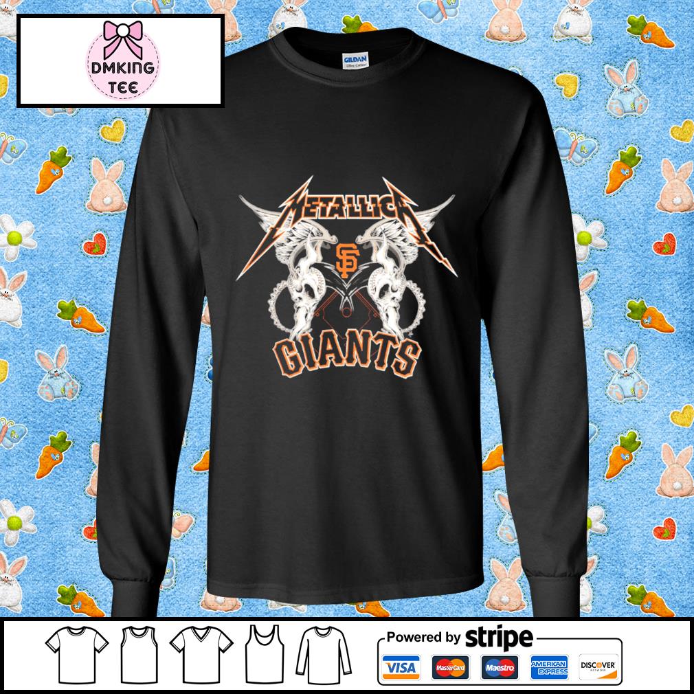 metallica san francisco giants shirt