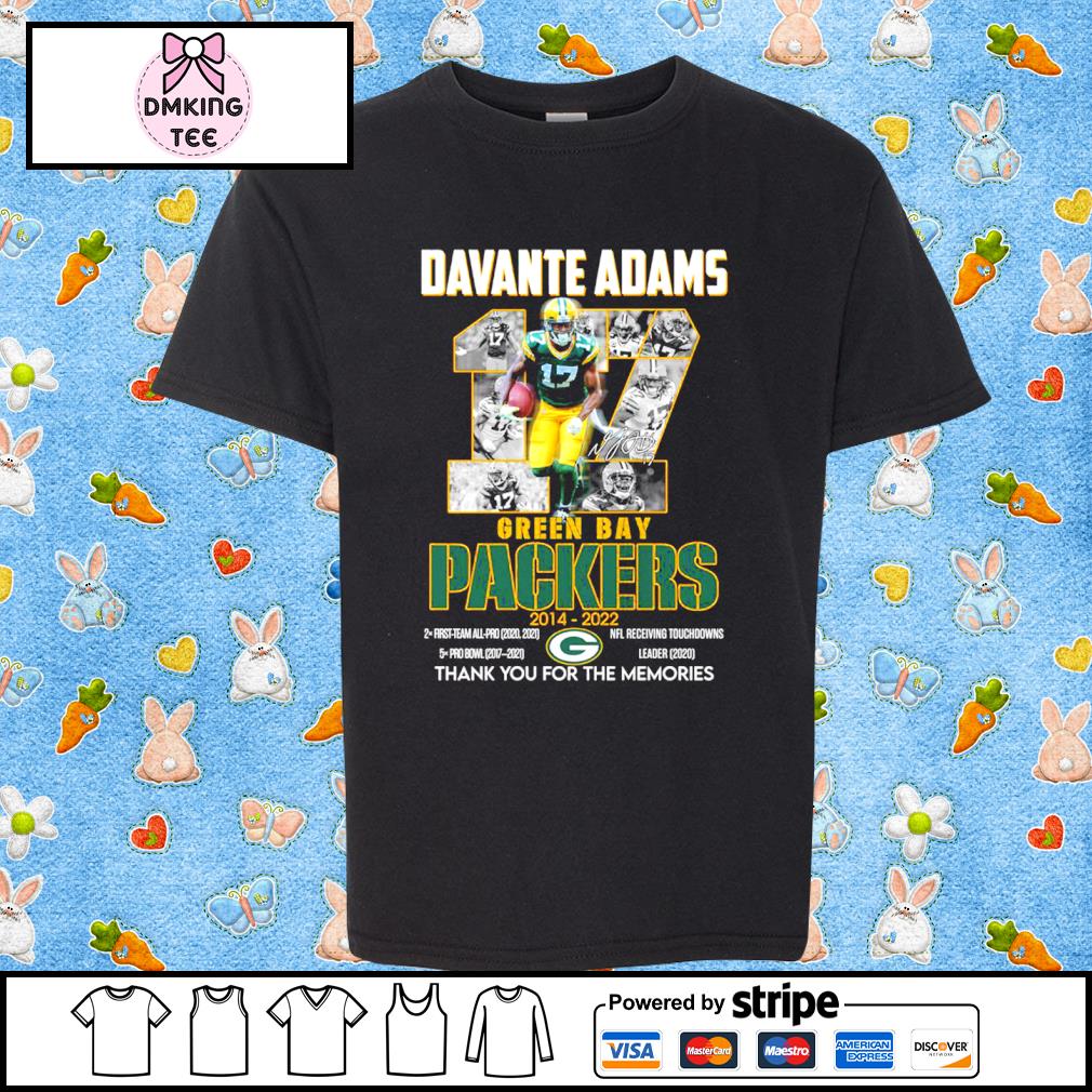 Davante adams green bay packers 2014-2022 nfl shirt, hoodie