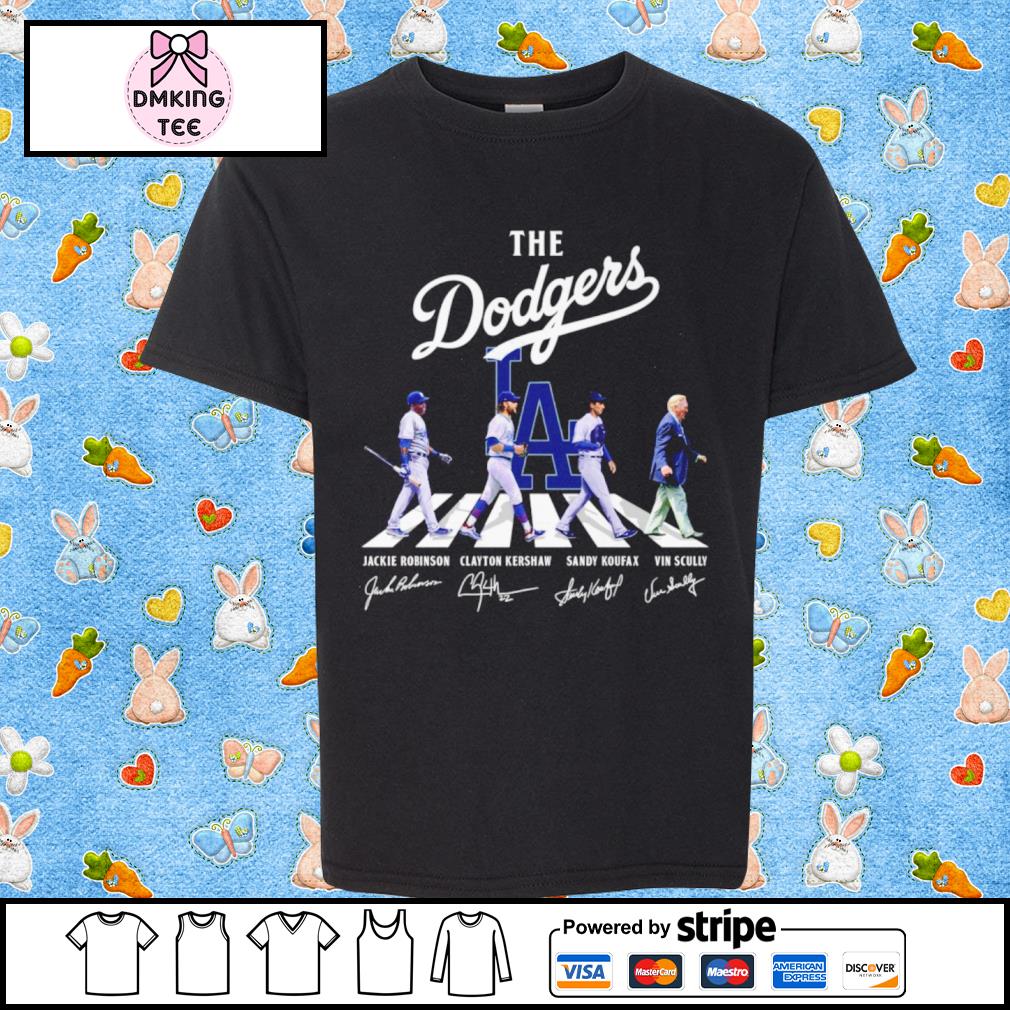 The Los Angeles Dodgers Baseball Team Abbey Road Signatures Shirt, hoodie,  sweater, long sleeve and tank top