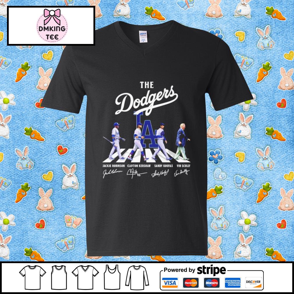 The Los Angeles Dodgers Baseball Team Abbey Road Signatures Shirt, hoodie,  sweater, long sleeve and tank top