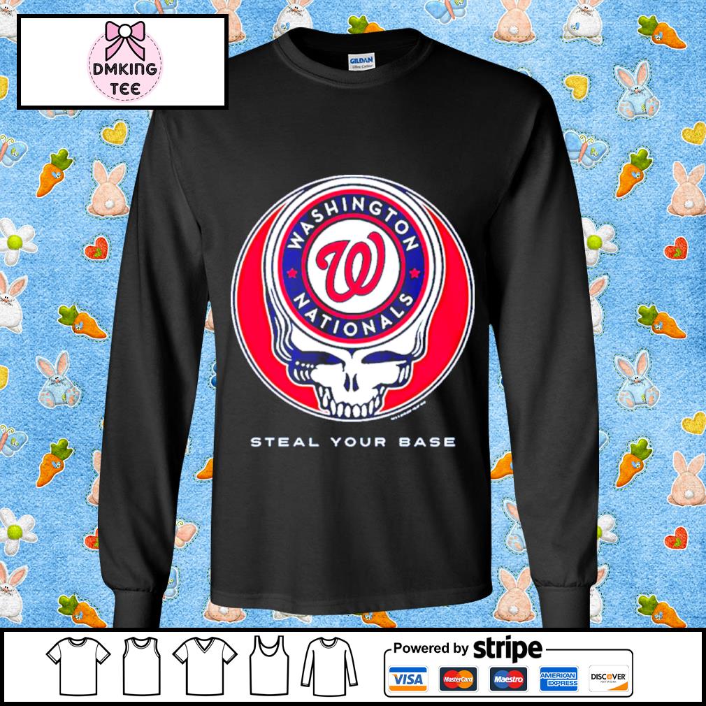 Grateful Dead Washington Nationals tee shirt Large NEW