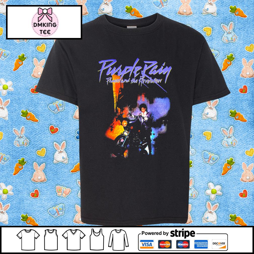 Prince With Purple Rain The Revolution Shirt