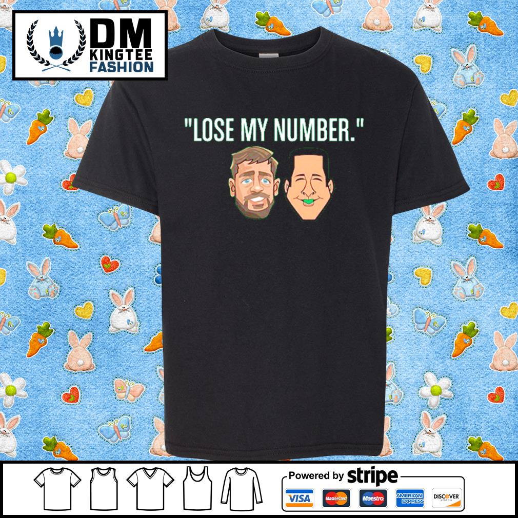 Aaron Rodgers And Adam Schefter Lose My Number T-Shirt