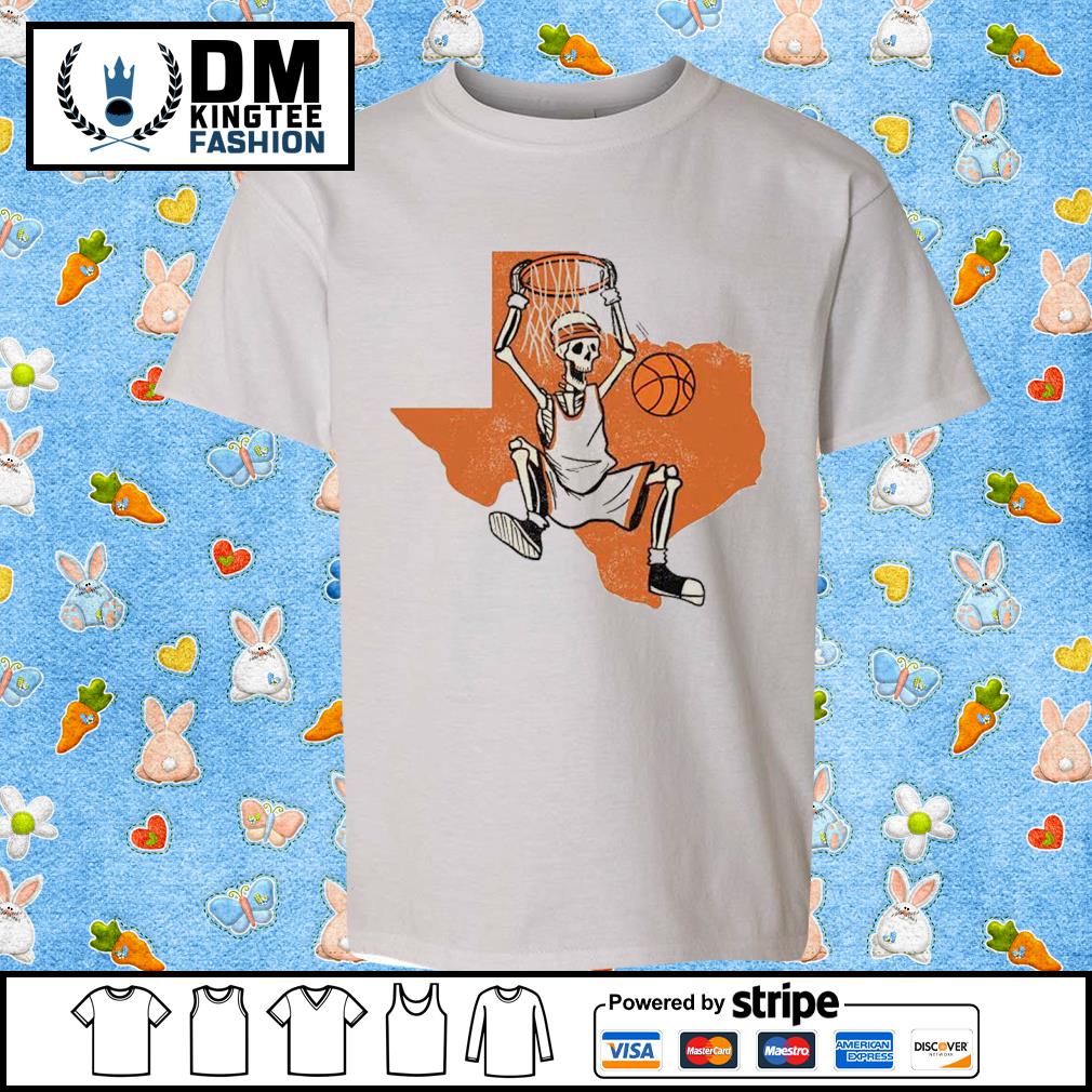 Austin Basketball Skeleton Shirt