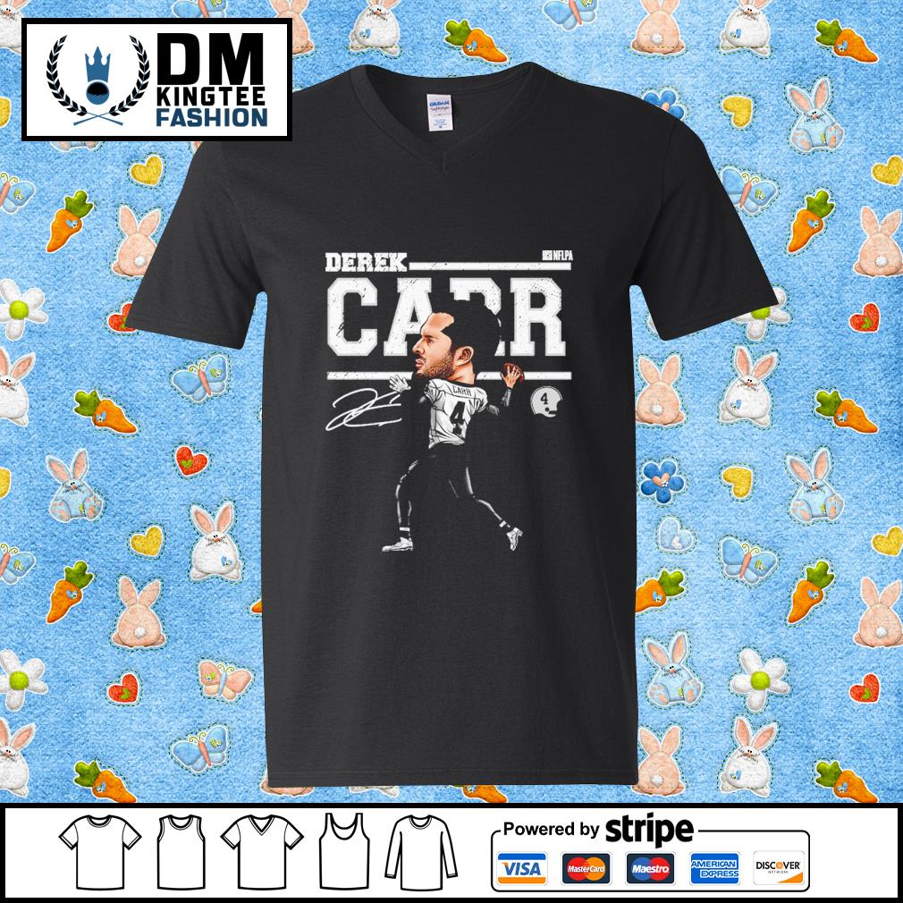 Derek carr new orleans cartoon shirt, hoodie, sweater, long sleeve