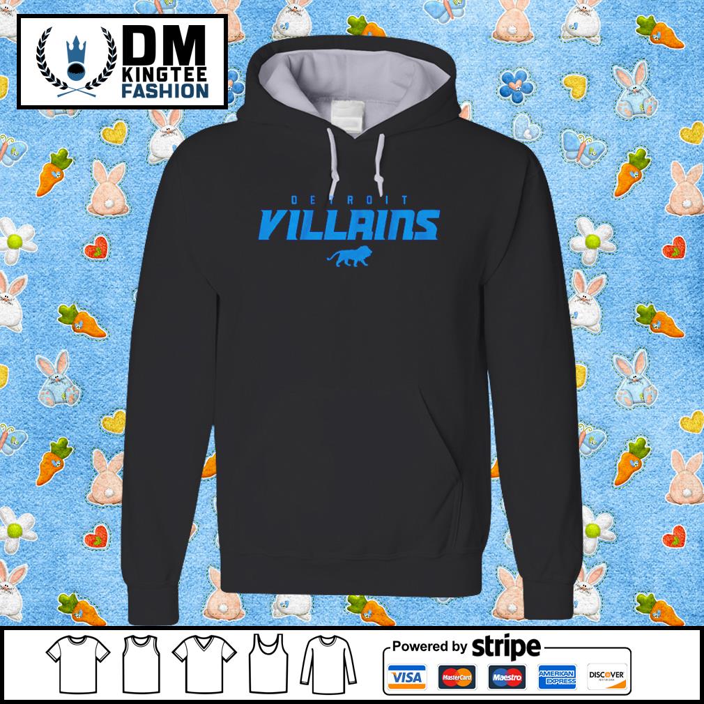 Detroit Lions Villians face mask shirt, hoodie, sweater, long sleeve and  tank top