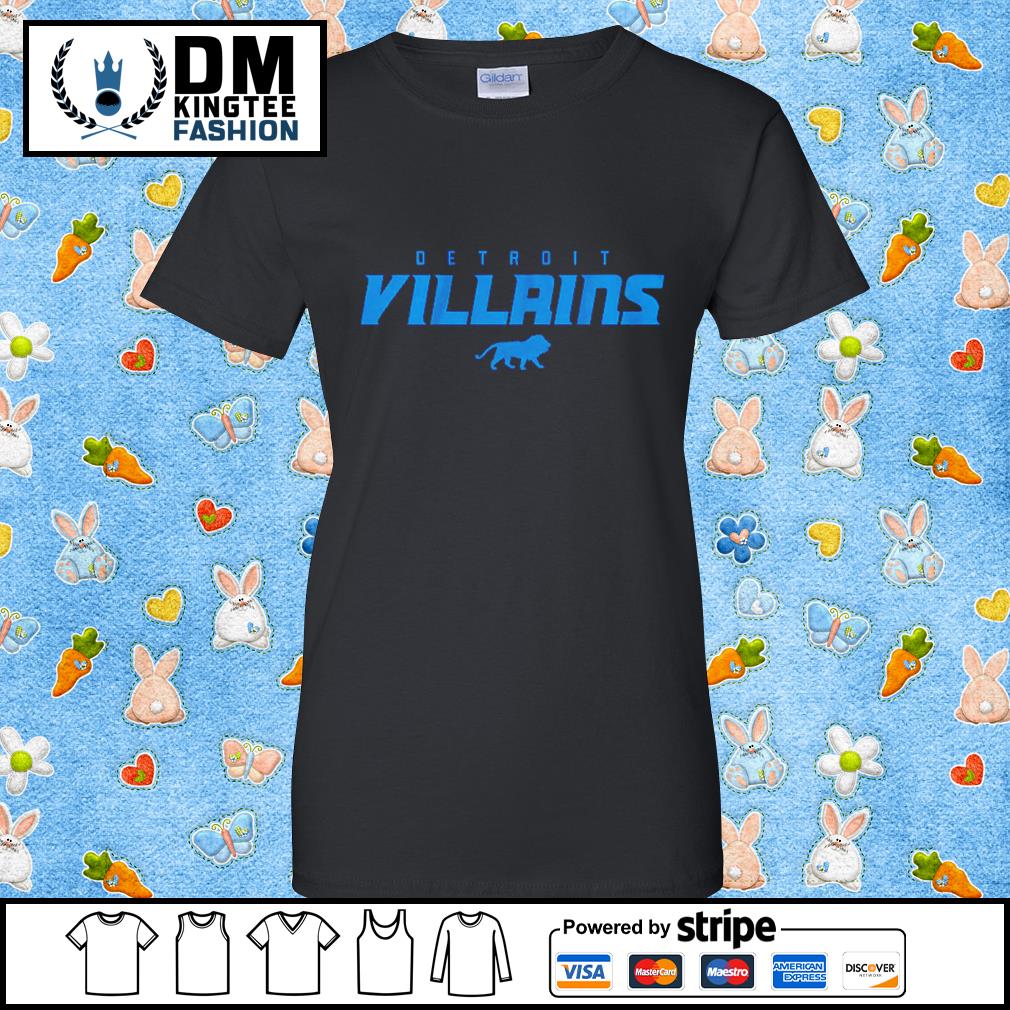 Detroit Lions Villians face mask shirt, hoodie, sweater, long sleeve and  tank top