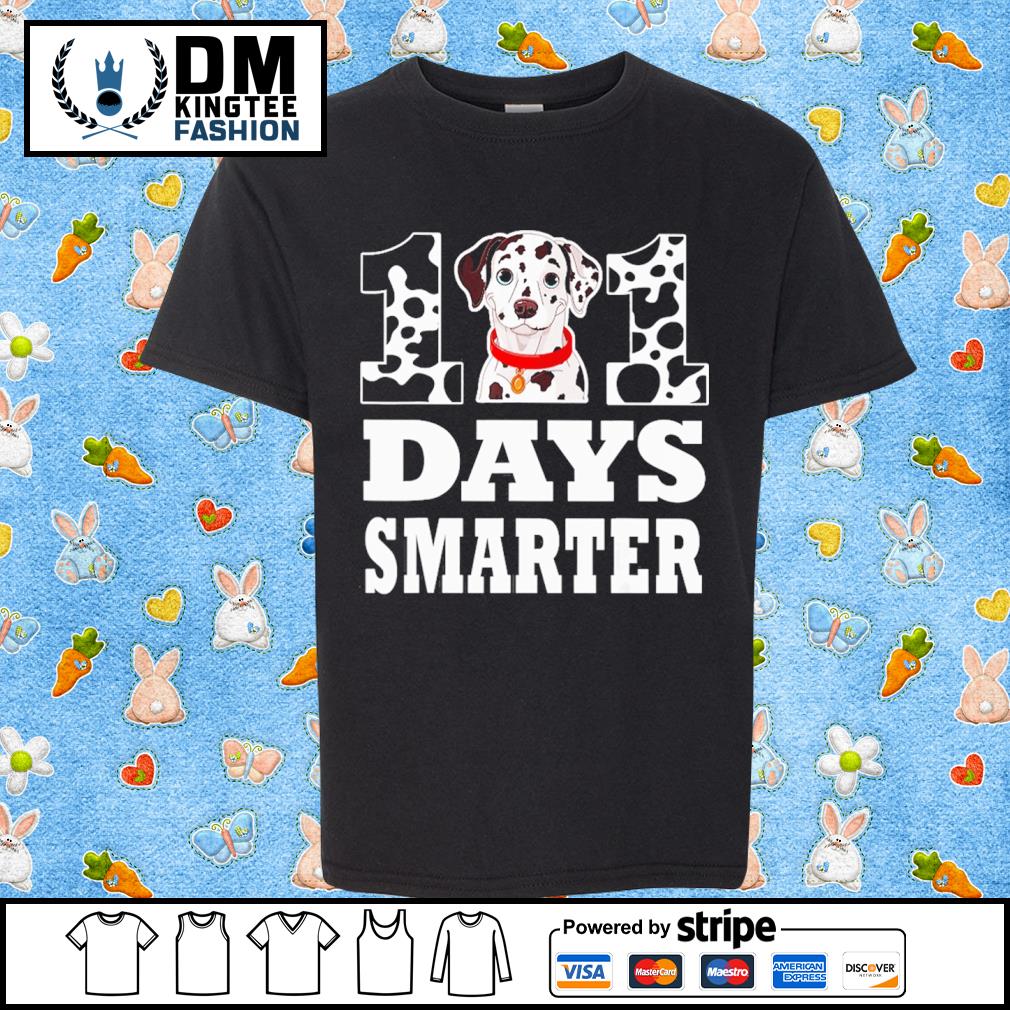 Dog 101 Days Smarter Dalmatian T-Shirt