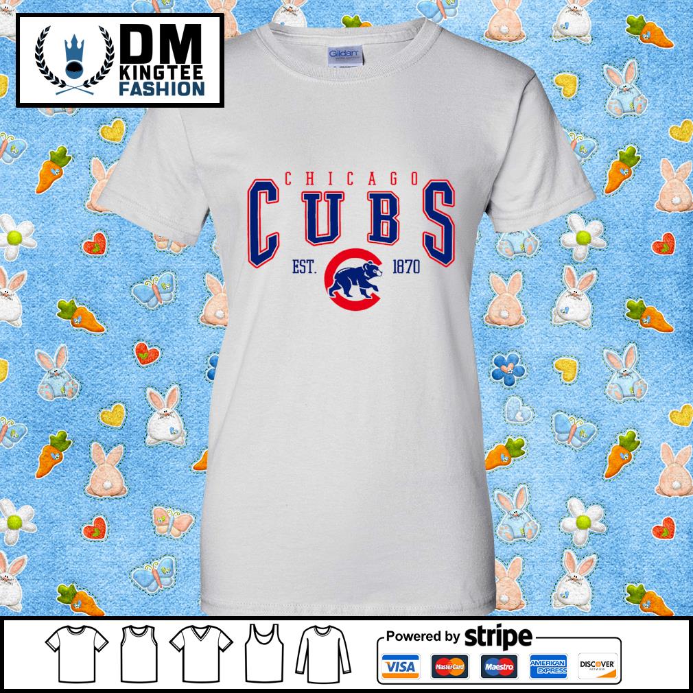 Baseball Game Day Chicago Cubs EST 1870 Shirt, hoodie, sweater, long sleeve  and tank top