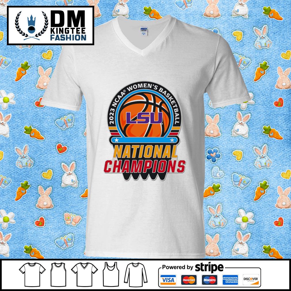 LSU Tigers 2023 NCAA Women's Basketball National Champions White