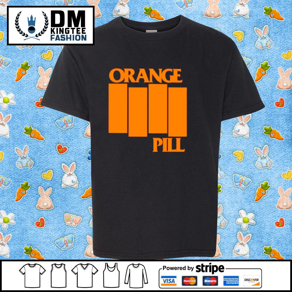 Orange Pill shirt