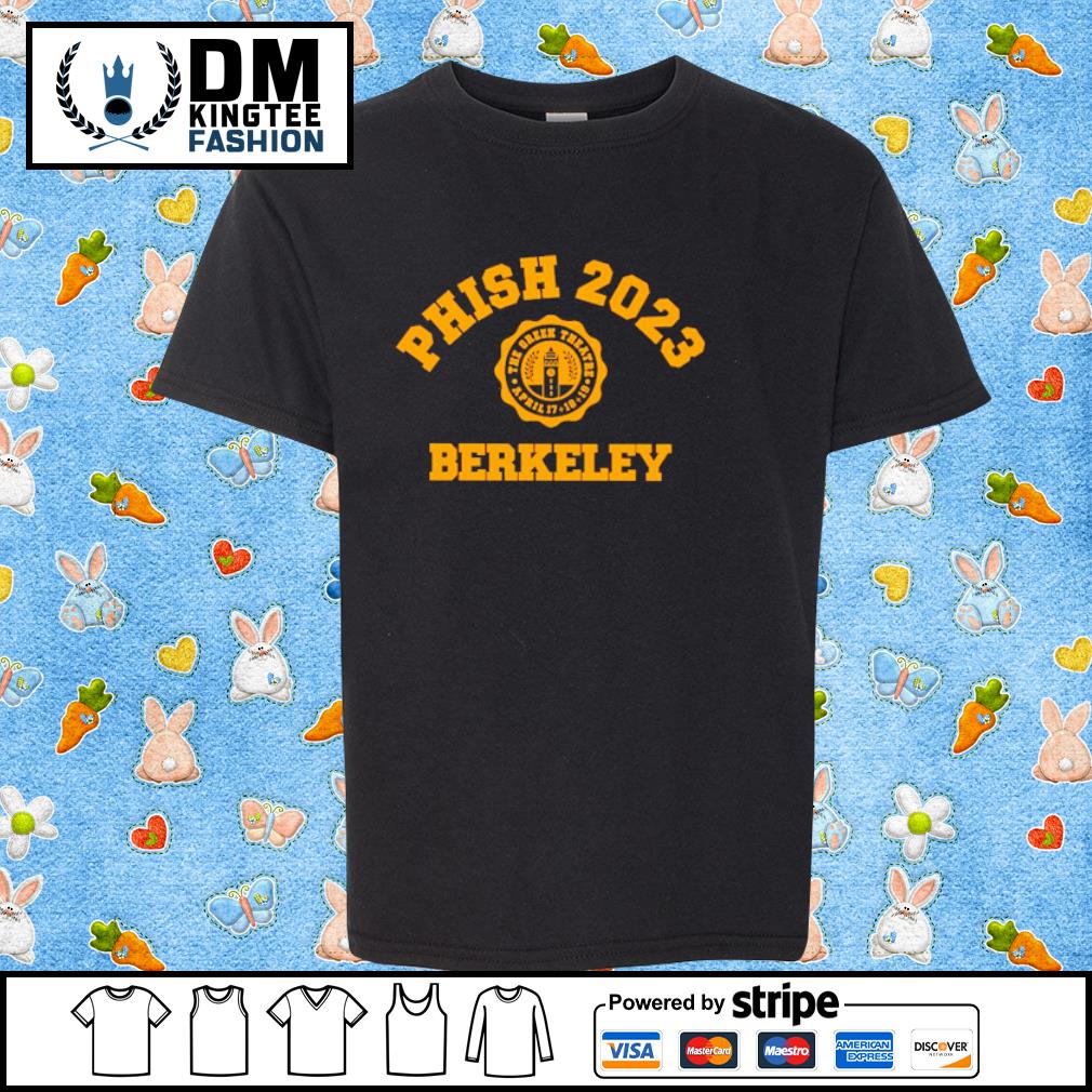Phish 2023 Berkeley shirt