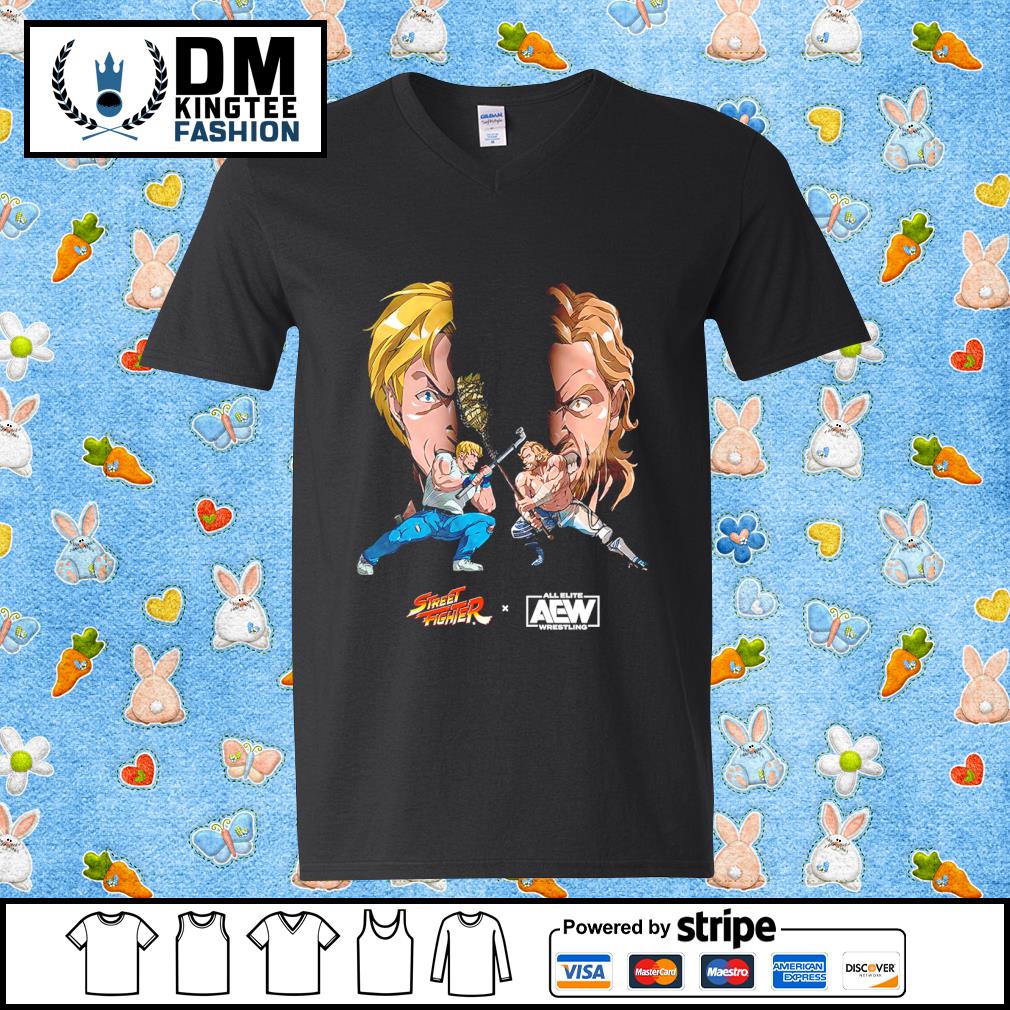 aew street fighter shirt