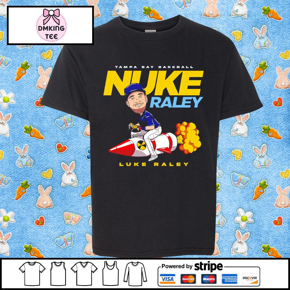 Luke Nuke Raley MLBPA T-shirt, Tampa MLBPA Baseball