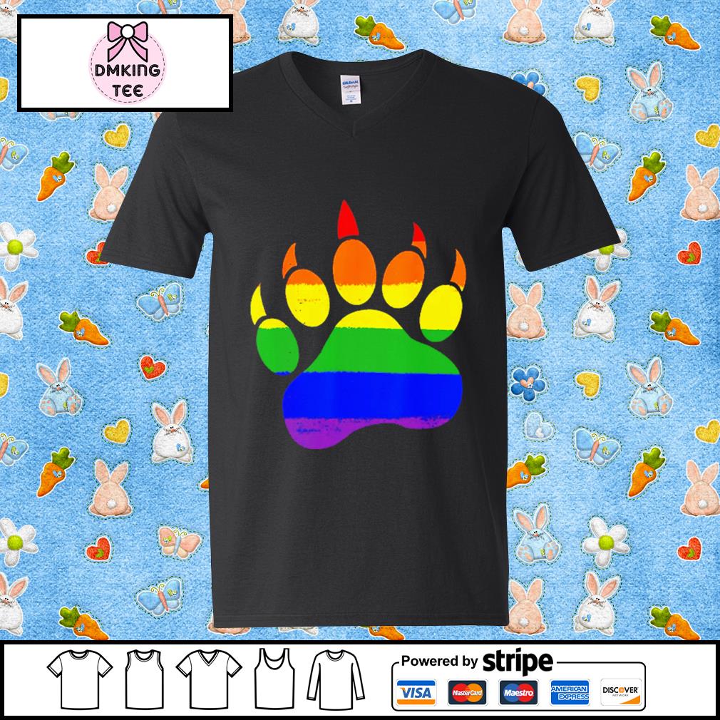 Gay Bear Paw Pride LGBT Pride Polar Cubs Shirt, hoodie, sweater