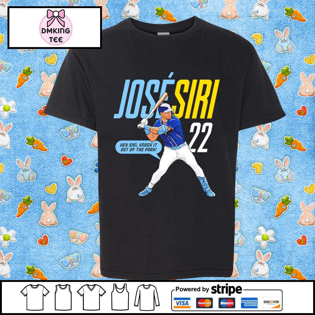 Jose Siri #22 Hey Siri Knock It Out Of The Park Shirt