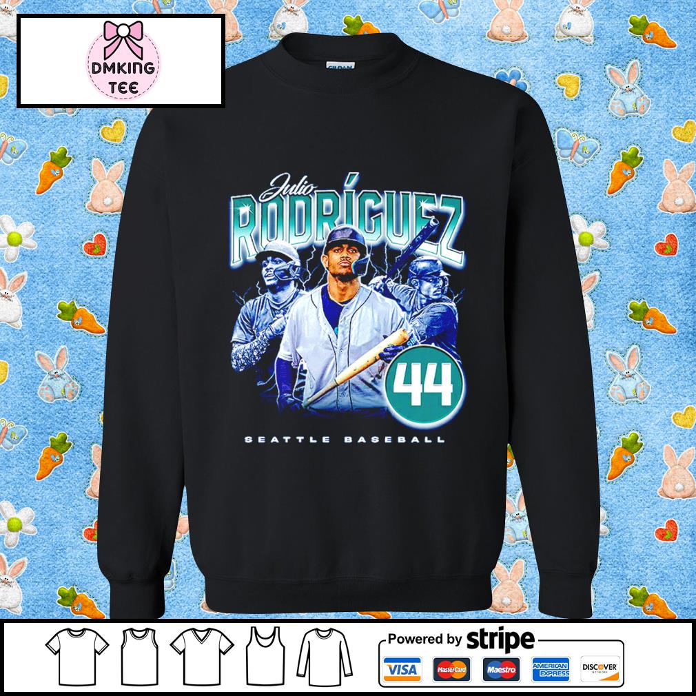 Julio rodriguez seattle mariners baseball poster shirt, hoodie, sweater,  long sleeve and tank top