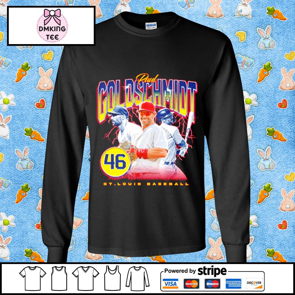 Paul Goldschmidt no 46 St. Louis Cardinals retro 90s shirt, hoodie, sweater  and v-neck t-shirt