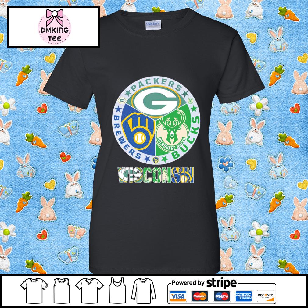 Green Bay Packers Shirt WISCO Woman's Green Bay Shirt 