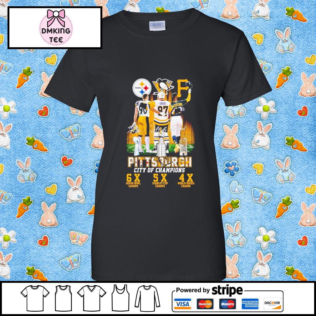 steelers penguins pirates shirt