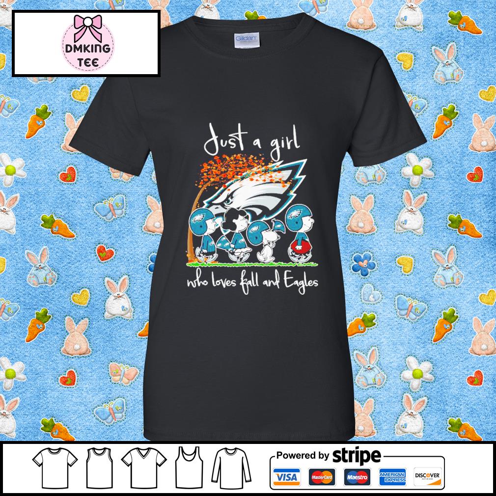 Just A Girl Who Love Fall And Philadelphia Eagles 2023 Shirt, hoodie,  sweater, long sleeve and tank top