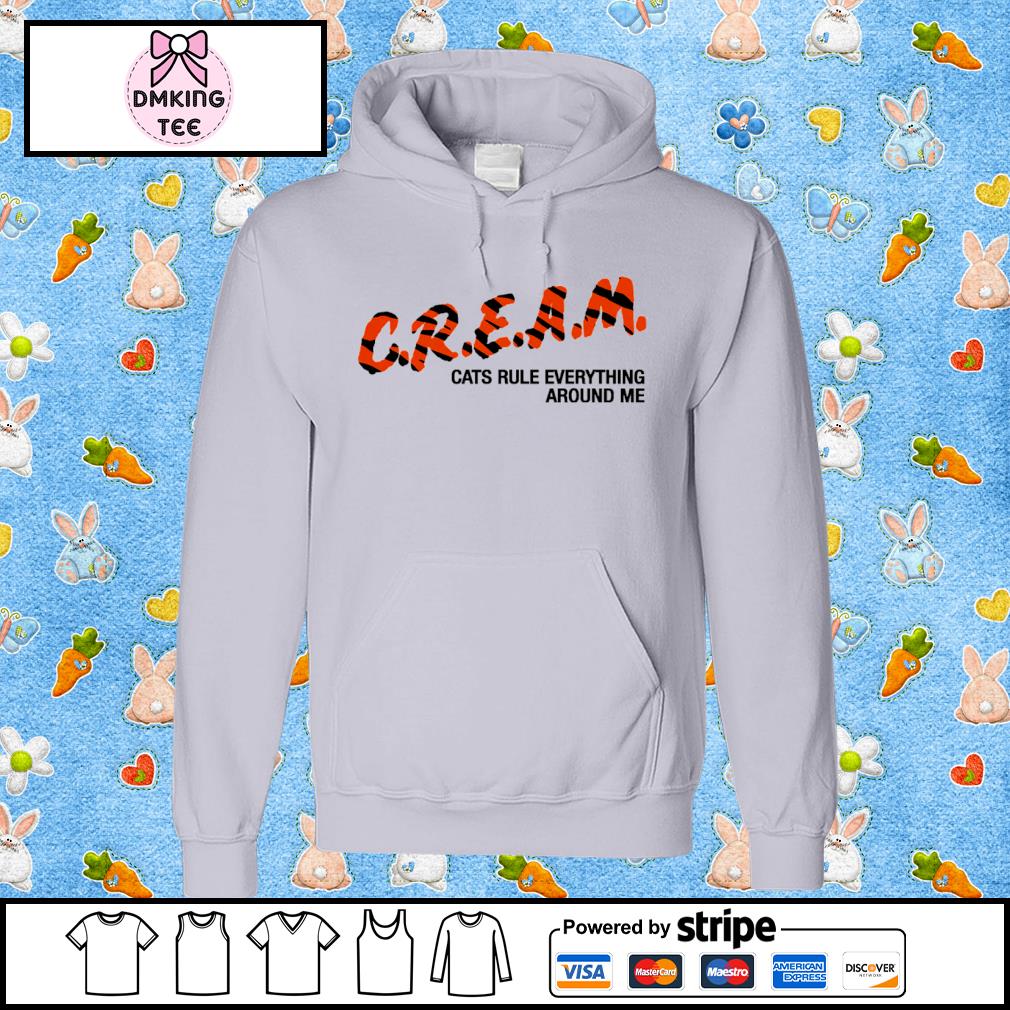 Cincinnati Bengals Cream Cats Rule Everything About Me T-Shirts, hoodie,  sweater, long sleeve and tank top