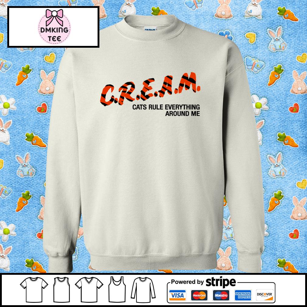 Cincinnati Bengals Cream Cats Rule Everything About Me T-Shirts, hoodie,  sweater, long sleeve and tank top