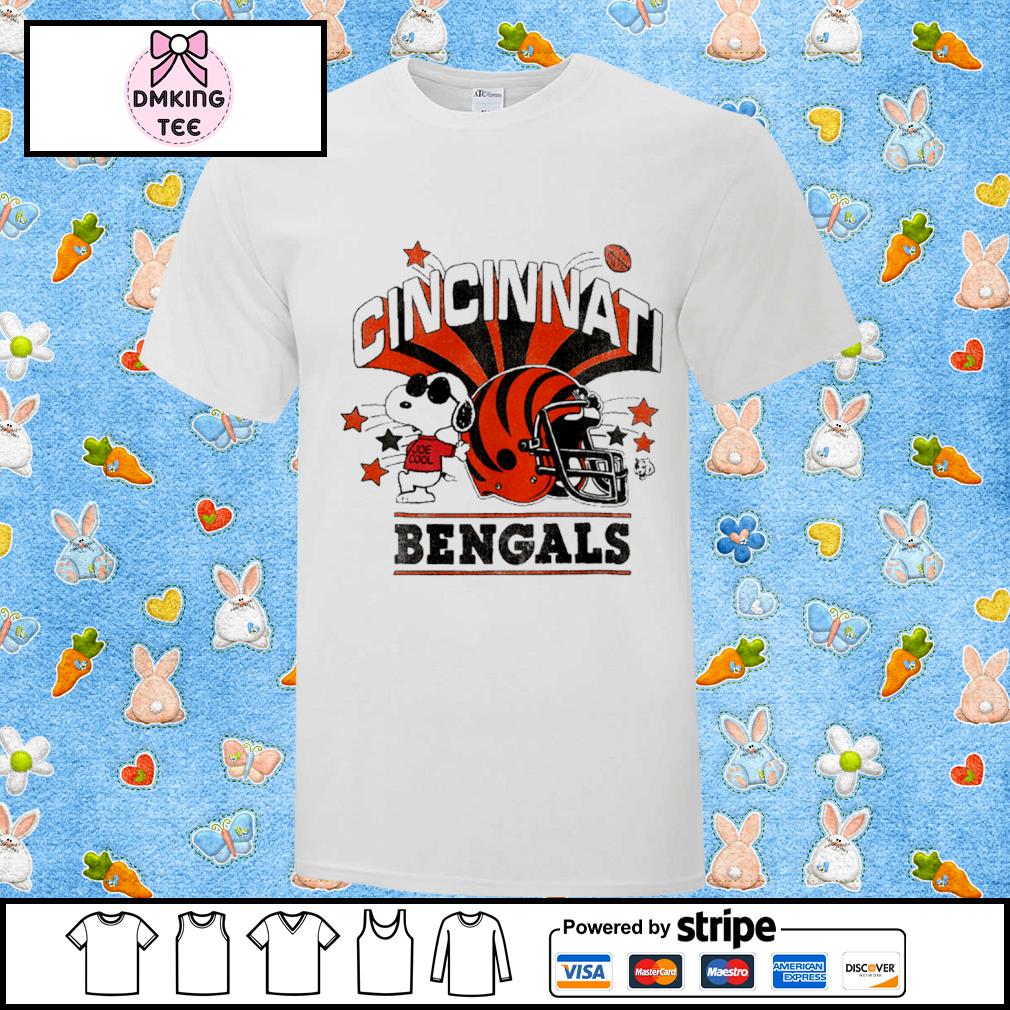 Vintage Cincinnati Bengals Sweatshirt Snoopy Bengals Shirt 