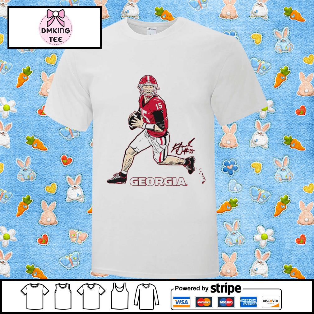 Georgia Football Ladd Mcconkey Superstar Pose T-shirt,Sweater, Hoodie, And  Long Sleeved, Ladies, Tank Top