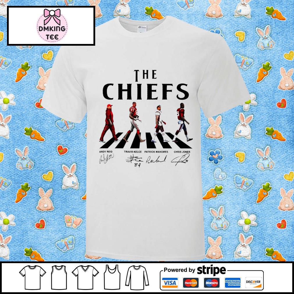 Kansas City Chiefs Abbey Road Signatures Shirt