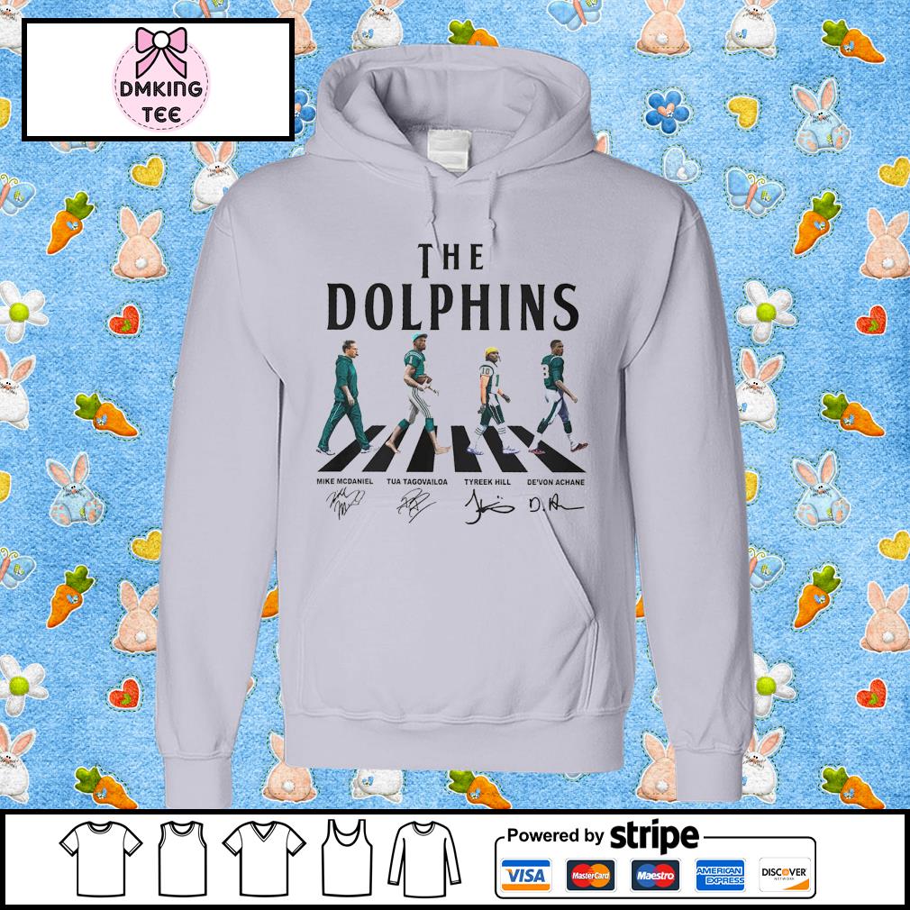 The Miami Dolphins abbey road signatures shirt, hoodie, sweater, long  sleeve and tank top