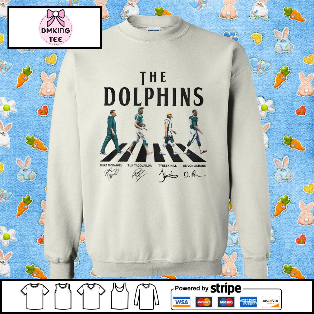 Official signature design miamI dolphins tua tagovailoa T-shirt, hoodie,  tank top, sweater and long sleeve t-shirt