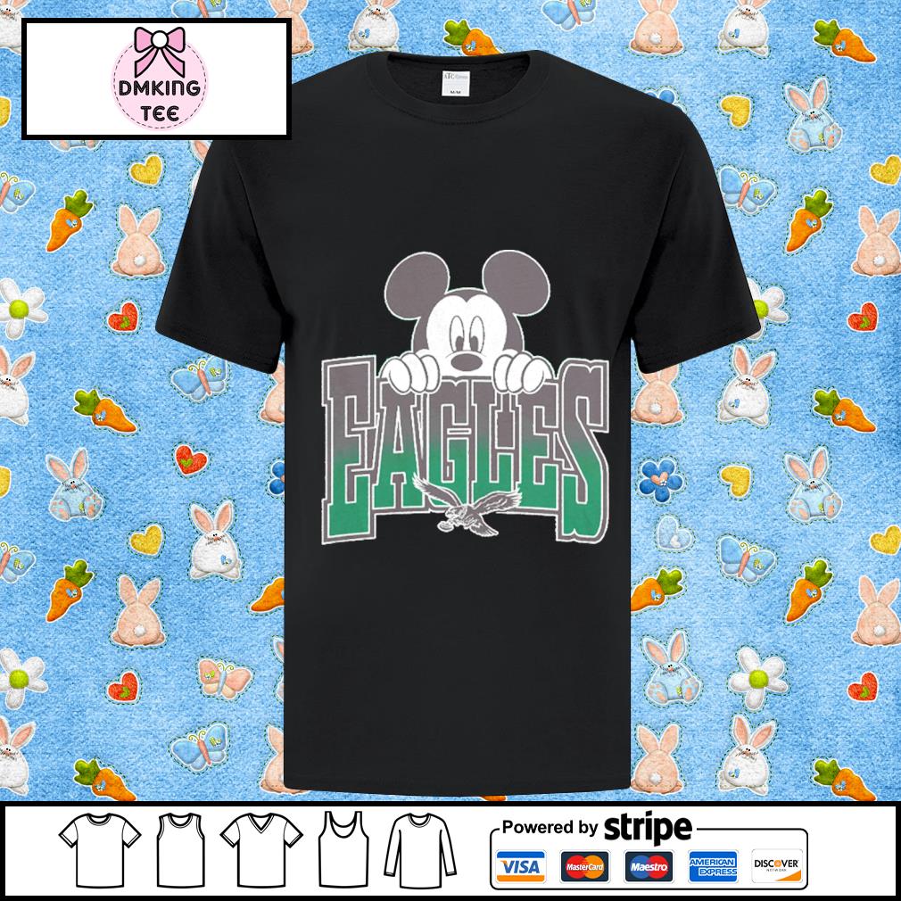 Philadelphia Eagles Mickey Mouse And Friends Disney 3D T-Shirt