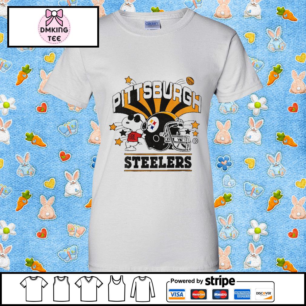 Snoopy Joe Cool Pittsburgh Steelers Shirt - High-Quality Printed Brand