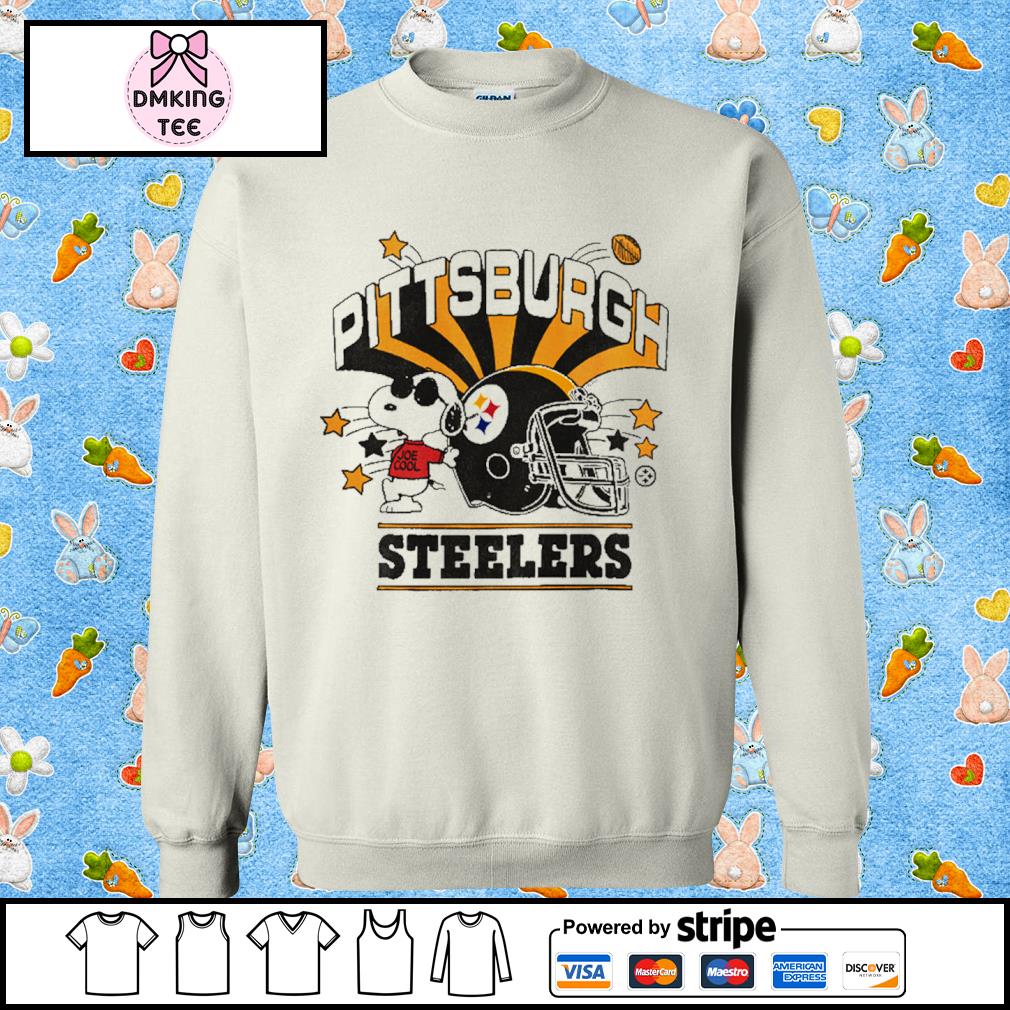 Snoopy Joe Cool Pittsburgh Steelers Shirt - High-Quality Printed Brand